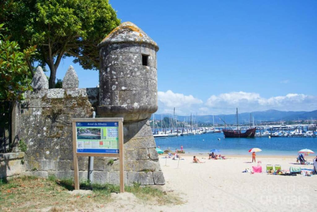 Precioso Apartamento En Baiona Zona Centro 外观 照片